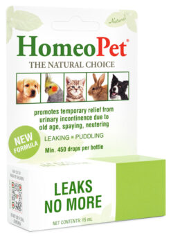HomeoPet Leaks No More