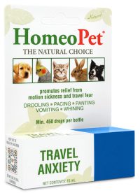 HomeoPet Travel Anxiety