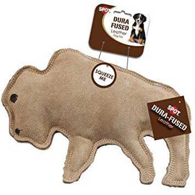 Buffalo-leather-dog-toy
