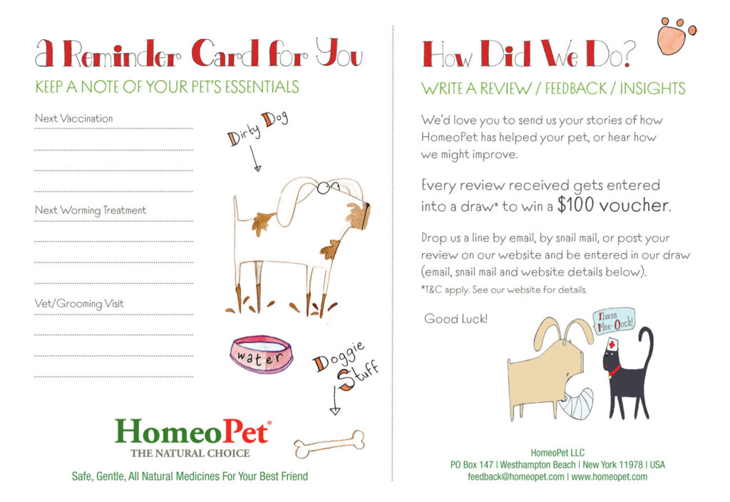 HomeoPet_Customer_Feedback_Postcard