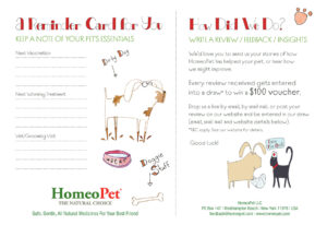 HomeoPet_Customer_Feedback_Postcard